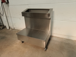 s/s Cutlery trolley